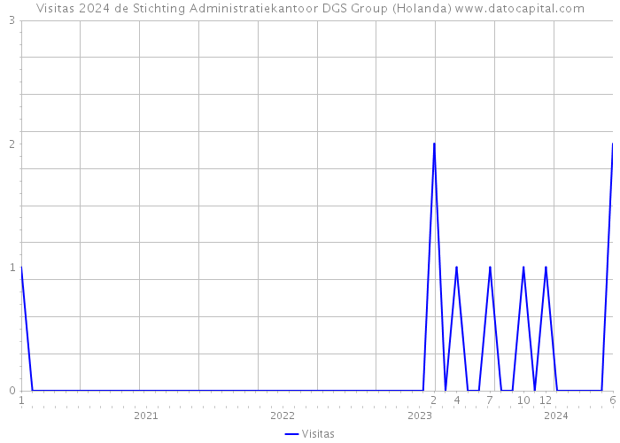 Visitas 2024 de Stichting Administratiekantoor DGS Group (Holanda) 