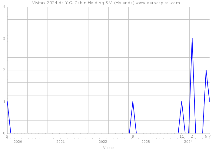 Visitas 2024 de Y.G. Gabin Holding B.V. (Holanda) 