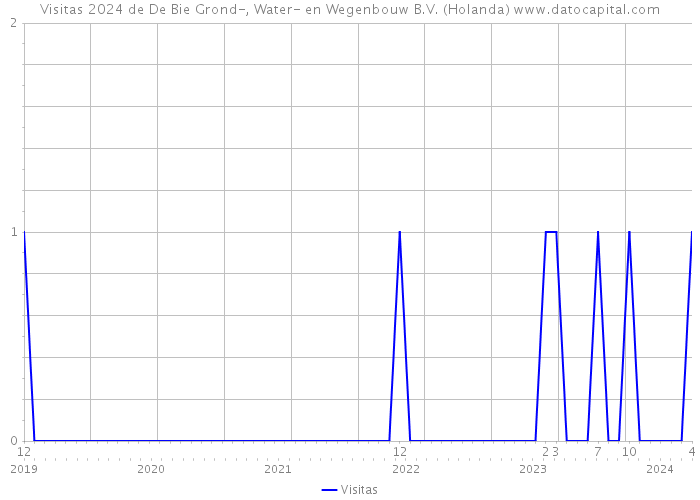 Visitas 2024 de De Bie Grond-, Water- en Wegenbouw B.V. (Holanda) 