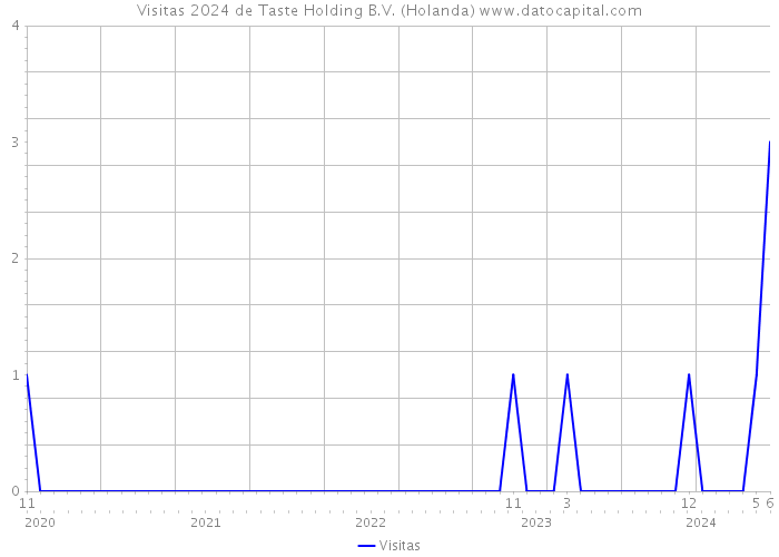 Visitas 2024 de Taste Holding B.V. (Holanda) 