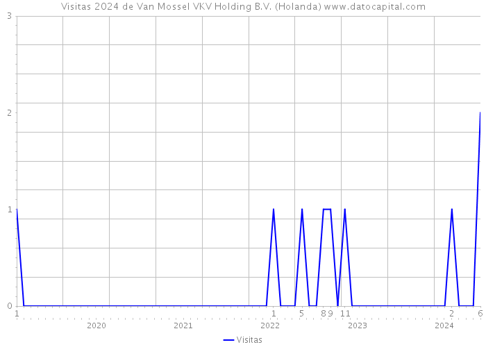 Visitas 2024 de Van Mossel VKV Holding B.V. (Holanda) 