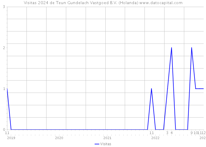 Visitas 2024 de Teun Gundelach Vastgoed B.V. (Holanda) 