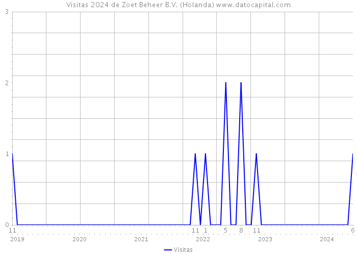 Visitas 2024 de Zoet Beheer B.V. (Holanda) 