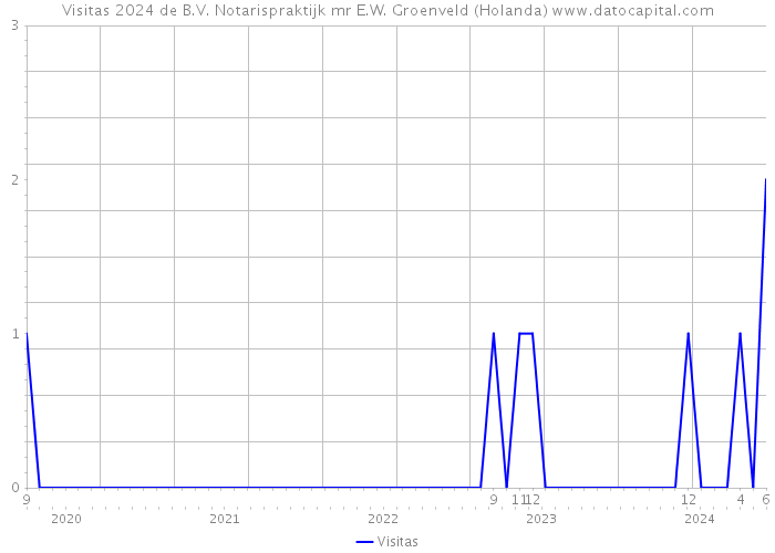 Visitas 2024 de B.V. Notarispraktijk mr E.W. Groenveld (Holanda) 