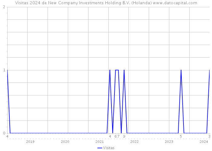 Visitas 2024 de New Company Investments Holding B.V. (Holanda) 