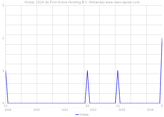 Visitas 2024 de First Active Holding B.V. (Holanda) 