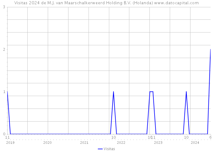 Visitas 2024 de M.J. van Maarschalkerweerd Holding B.V. (Holanda) 