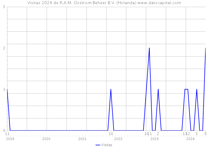 Visitas 2024 de R.A.M. Oostrom Beheer B.V. (Holanda) 