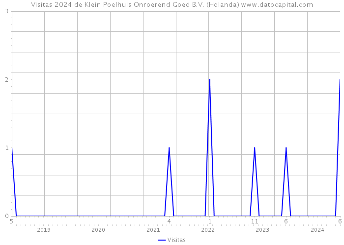 Visitas 2024 de Klein Poelhuis Onroerend Goed B.V. (Holanda) 