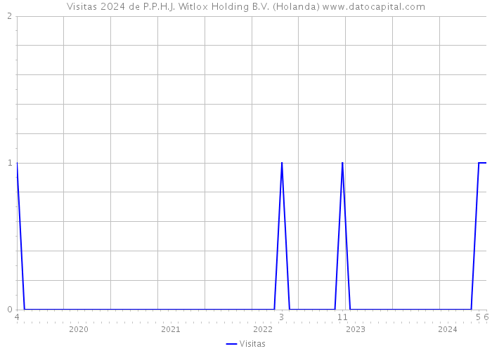 Visitas 2024 de P.P.H.J. Witlox Holding B.V. (Holanda) 