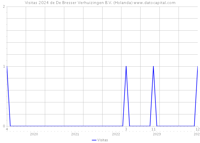 Visitas 2024 de De Bresser Verhuizingen B.V. (Holanda) 