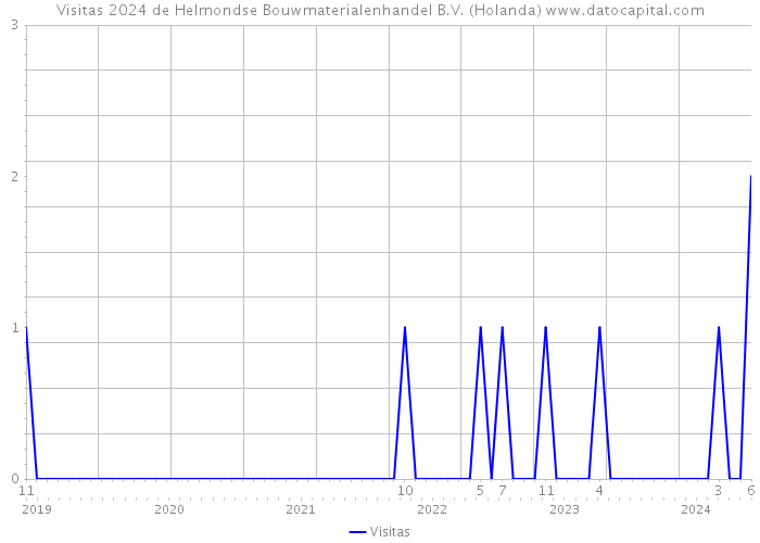 Visitas 2024 de Helmondse Bouwmaterialenhandel B.V. (Holanda) 