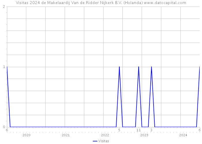 Visitas 2024 de Makelaardij Van de Ridder Nijkerk B.V. (Holanda) 