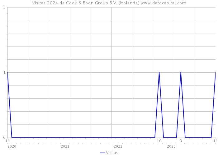 Visitas 2024 de Cook & Boon Group B.V. (Holanda) 