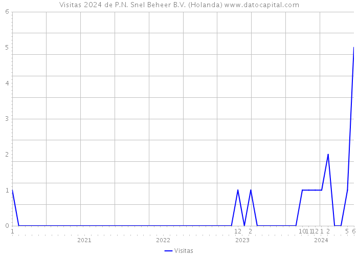 Visitas 2024 de P.N. Snel Beheer B.V. (Holanda) 