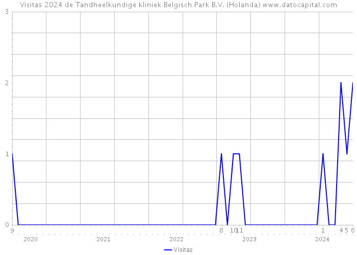 Visitas 2024 de Tandheelkundige kliniek Belgisch Park B.V. (Holanda) 