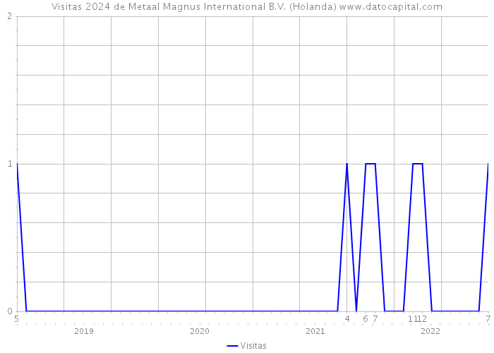 Visitas 2024 de Metaal Magnus International B.V. (Holanda) 