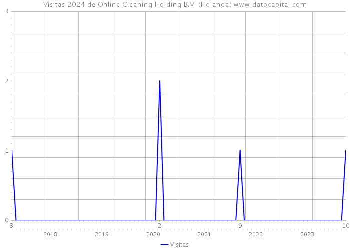Visitas 2024 de Online Cleaning Holding B.V. (Holanda) 