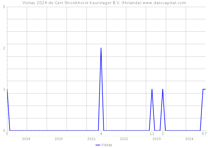 Visitas 2024 de Gert Stronkhorst Keurslager B.V. (Holanda) 