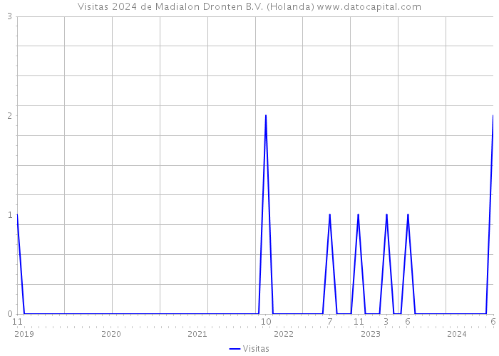 Visitas 2024 de Madialon Dronten B.V. (Holanda) 