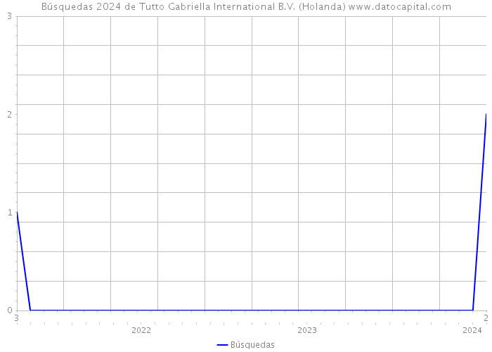 Búsquedas 2024 de Tutto Gabriella International B.V. (Holanda) 