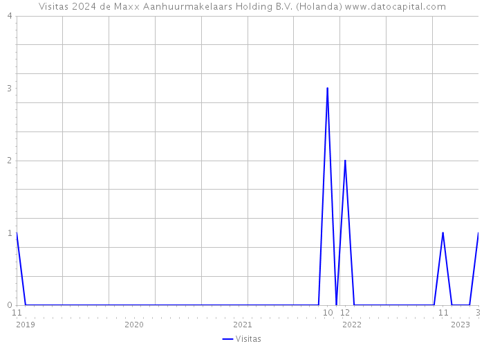 Visitas 2024 de Maxx Aanhuurmakelaars Holding B.V. (Holanda) 