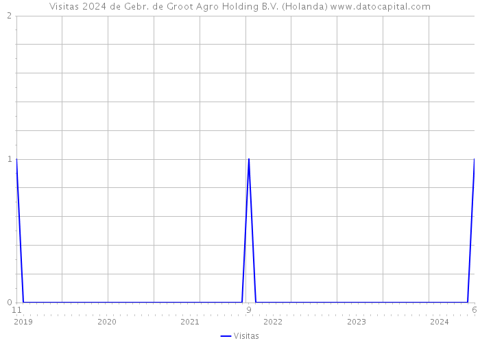 Visitas 2024 de Gebr. de Groot Agro Holding B.V. (Holanda) 