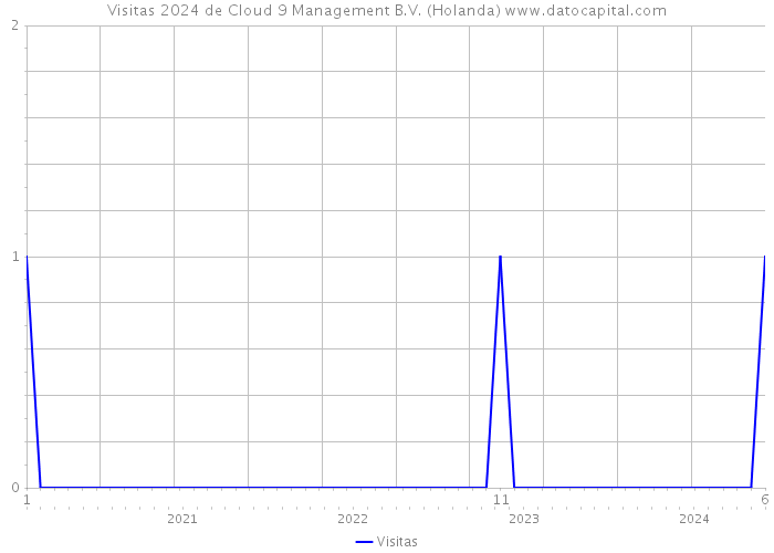 Visitas 2024 de Cloud 9 Management B.V. (Holanda) 