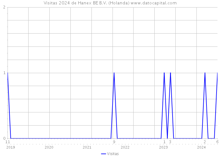 Visitas 2024 de Hanex BE B.V. (Holanda) 