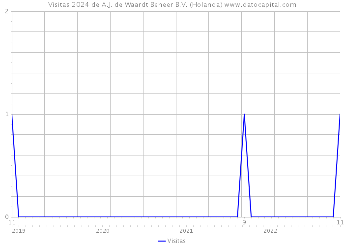 Visitas 2024 de A.J. de Waardt Beheer B.V. (Holanda) 