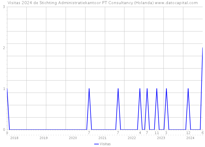 Visitas 2024 de Stichting Administratiekantoor PT Consultancy (Holanda) 