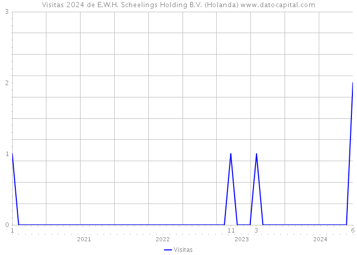 Visitas 2024 de E.W.H. Scheelings Holding B.V. (Holanda) 