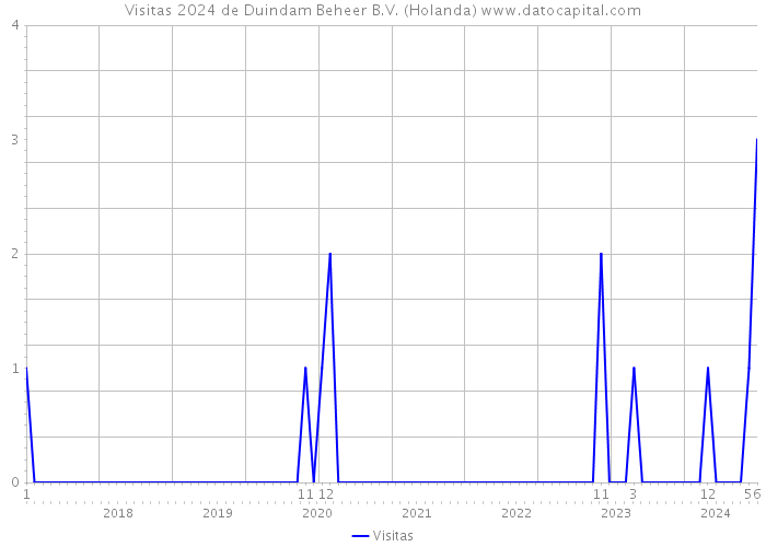 Visitas 2024 de Duindam Beheer B.V. (Holanda) 