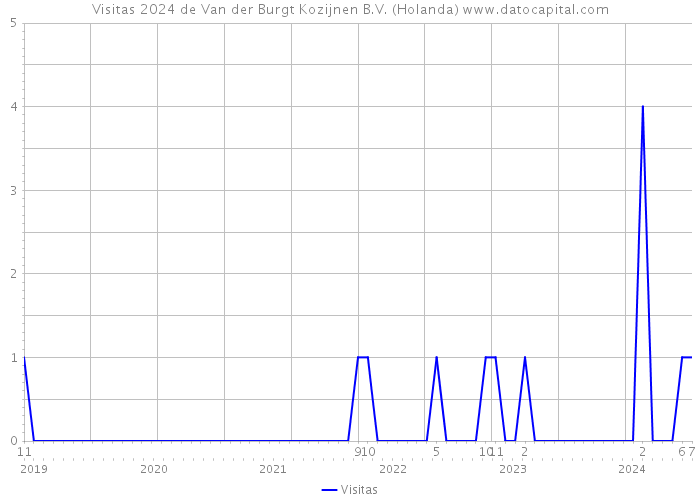 Visitas 2024 de Van der Burgt Kozijnen B.V. (Holanda) 