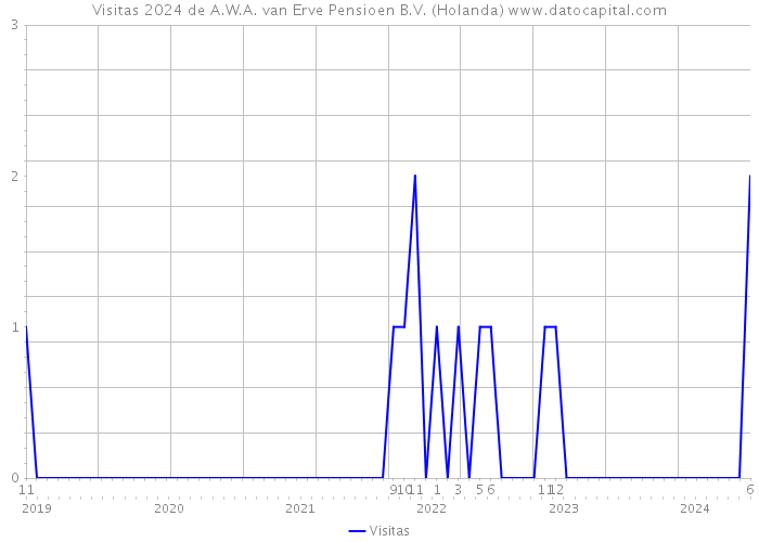 Visitas 2024 de A.W.A. van Erve Pensioen B.V. (Holanda) 