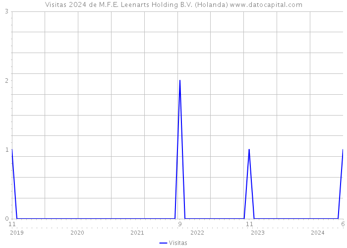 Visitas 2024 de M.F.E. Leenarts Holding B.V. (Holanda) 