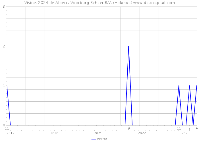 Visitas 2024 de Alberts Voorburg Beheer B.V. (Holanda) 