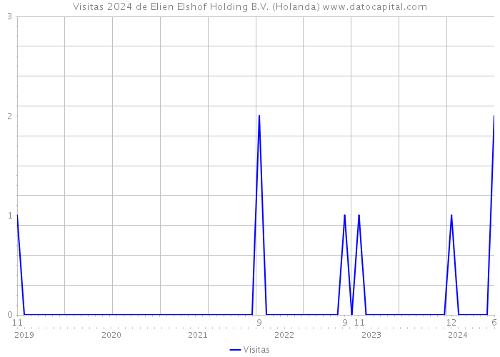 Visitas 2024 de Elien Elshof Holding B.V. (Holanda) 