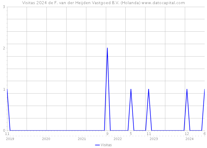 Visitas 2024 de F. van der Heijden Vastgoed B.V. (Holanda) 