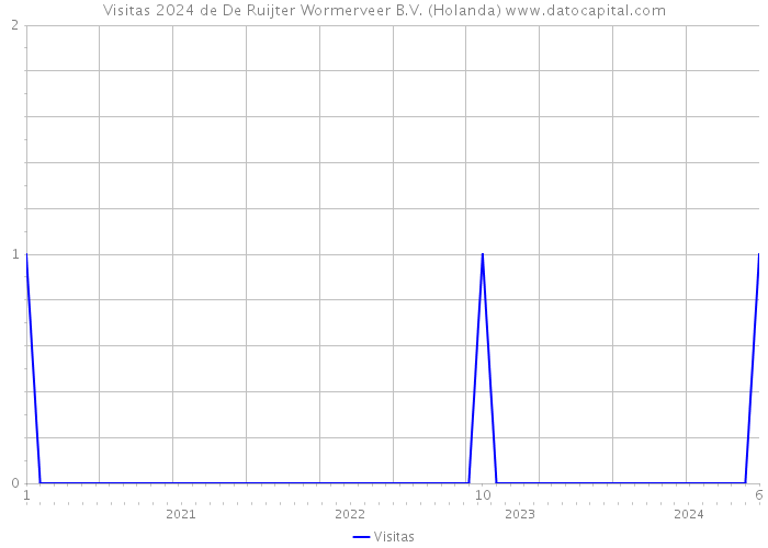 Visitas 2024 de De Ruijter Wormerveer B.V. (Holanda) 