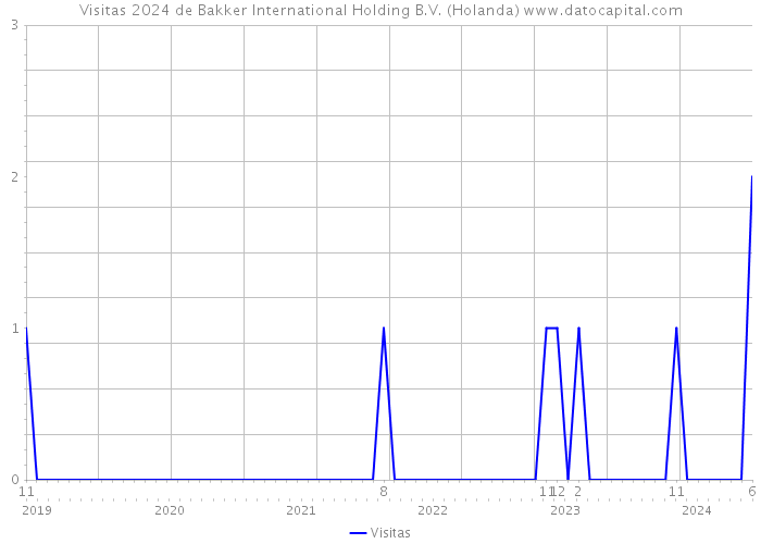 Visitas 2024 de Bakker International Holding B.V. (Holanda) 