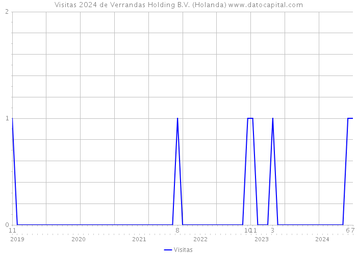 Visitas 2024 de Verrandas Holding B.V. (Holanda) 