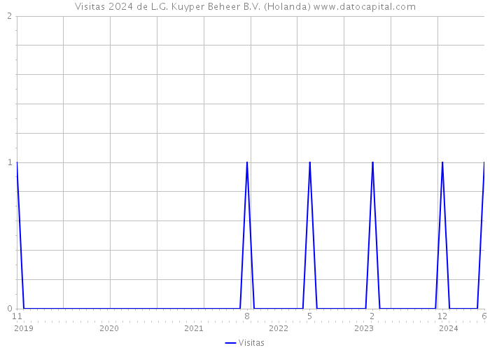 Visitas 2024 de L.G. Kuyper Beheer B.V. (Holanda) 