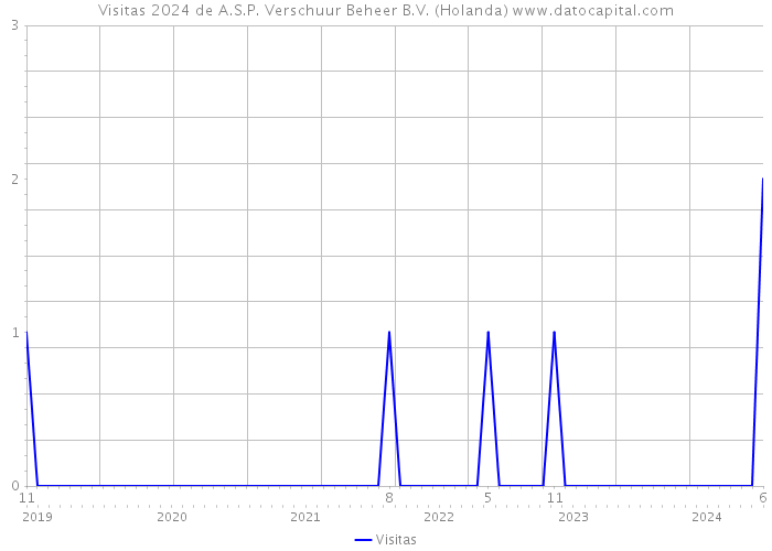 Visitas 2024 de A.S.P. Verschuur Beheer B.V. (Holanda) 