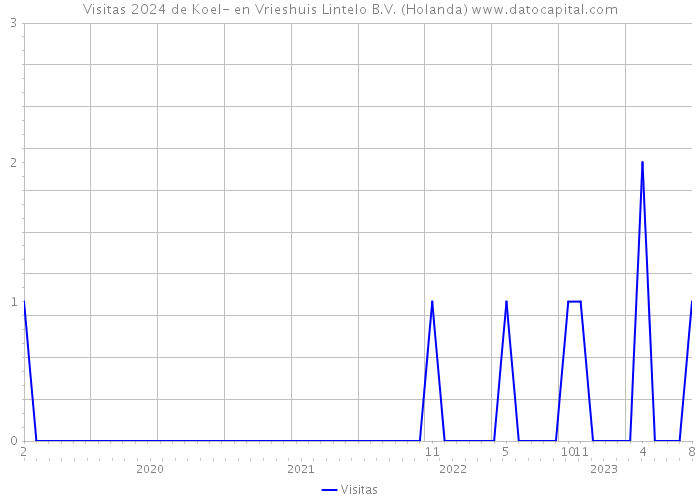 Visitas 2024 de Koel- en Vrieshuis Lintelo B.V. (Holanda) 