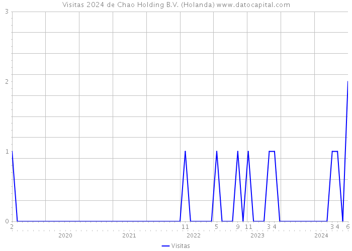 Visitas 2024 de Chao Holding B.V. (Holanda) 