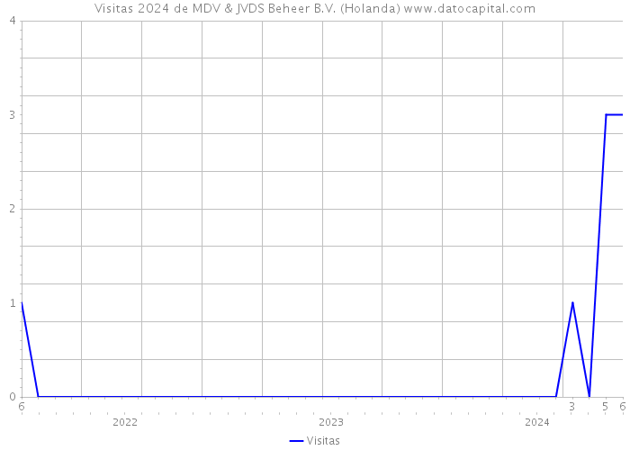 Visitas 2024 de MDV & JVDS Beheer B.V. (Holanda) 