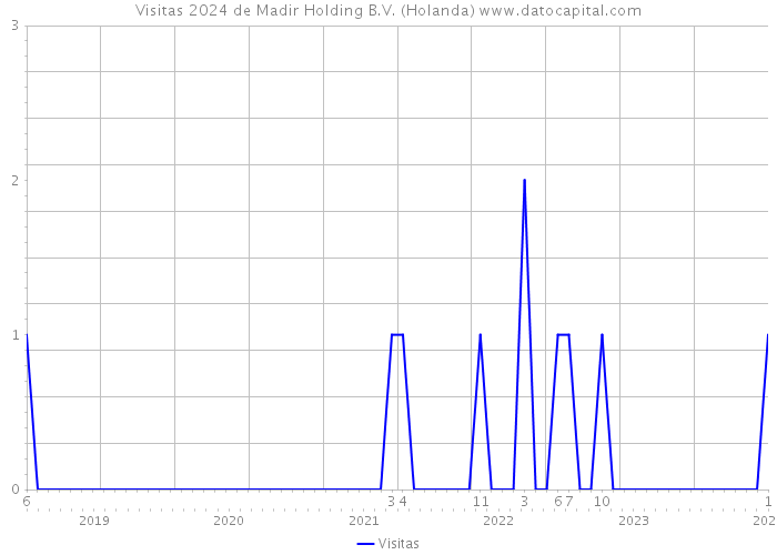 Visitas 2024 de Madir Holding B.V. (Holanda) 