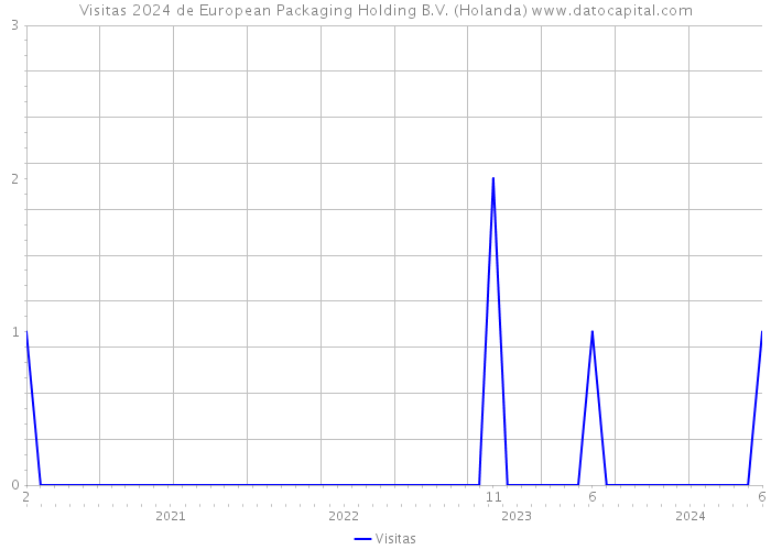 Visitas 2024 de European Packaging Holding B.V. (Holanda) 
