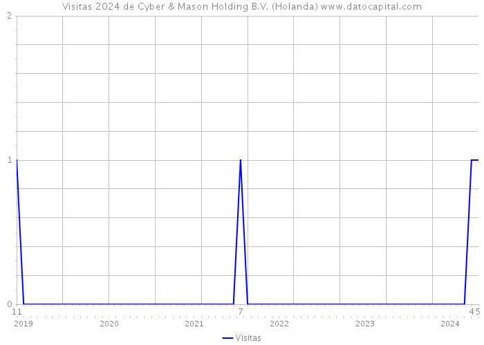 Visitas 2024 de Cyber & Mason Holding B.V. (Holanda) 